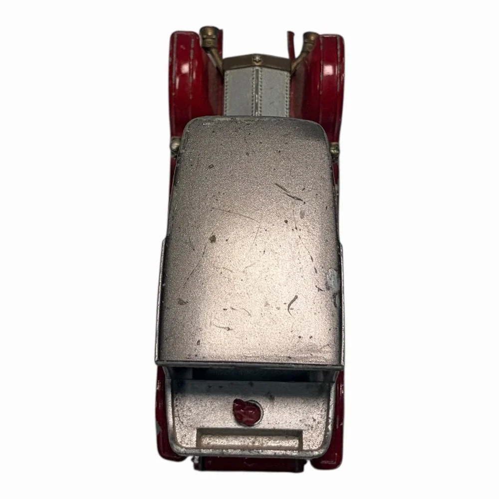 Matchbox Rolls-Royce Car Y-7 Models of Yesteryear 1912 Silver & Red Diecast
